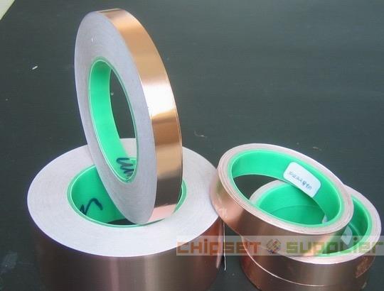 95mmx30Mx0.06mm Double Sided Conductive Copper Foil Tape
