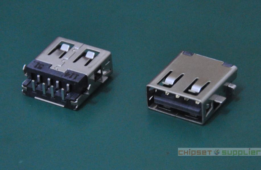 14mm USB Female Connector fit for Asus X53U A53U K53U U46E K53T K53Z Eee PC 1008 Series, U2011451