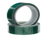 2 Rolls 10mmx33Mx0.08mm High Temperature Resistant PET Green Adhesive Tape