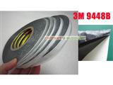 Free DHL 100 roll 1mm 3M 9448B Black Two Faces Sticky Tape