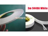 100 roll 3mm 3M 9448A White Two Faces Sticky Tape Free DHL