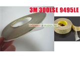 10 roll 3mm 3M 300LSE 9495LE PET Two Sides Sticky Tape for lcd frame