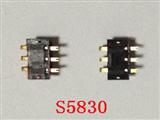 4pcs Samsung S5830 Battery contacts Transposon