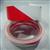 45mmx18 meters Adhesive Floor Warning Tape、Work Area Caution Tape、Ground Attention Tape Abrasion-Proof Red and White